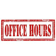 OFFICE HOURS